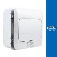 ราคา HACO เต้ารับฝังพื้นอะลูมิเนียม HPU-1AMS/T สีเทา (23089288013)