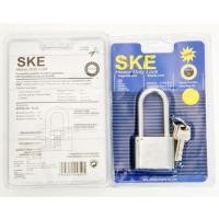 ราคา สะเดาะไม่ได้ แม่กุญแจ กุญแจ สีเงิน สีทอง ระบบล๊อคลูกปืน 2 ข้าง ขนาด 30 มม. (26677617421)