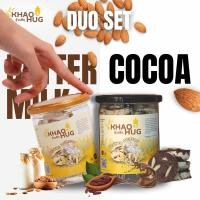 ราคา [แพ็คคู่] ข้าวฮัก (KhaoHug) ขนมข้าวพองอบกรอบ (Pop Rice) จากข้าวสินเหล็ก และข้าวไรซ์เบอร์รี่ (29619950961)