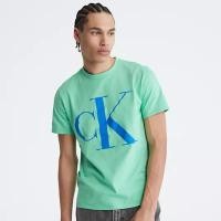 ราคา พร้อมส่ง เสื้อยืด Calvin Klein CK ลาย Big Logo Monogram ของแท้% จาก USA (28107128434)