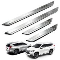 ราคา ชายบันได สแตนเลส 4ประตู แปะบน Mitsubishi Pajero Montero Sport SUV (4505616038)