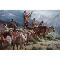 ราคา โปสเตอร์ ภาพวาด อเมริกัน อินเดียแดง Native American Indian POSTER 24”x35” Inch Painting Western V19 (2273585341)
