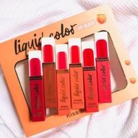 ราคา Kiss Beauty เนื้อแมท ยกเซต ลิปโทนส้ม ลิปเซต no.7967 มีของแถม (15660754843)