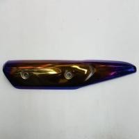 ราคา กันร้อนท่อ (เหล็ก ชุปสีทอง/ไทเท) WAVE-125-i ( ปลาวาฬ) (6428458896)