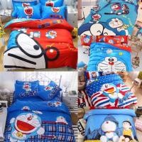 ราคา ชุดเครื่องนอนเกรดพรีเมียมครบชุด ผ้านวม ผ้าปู ลายโดเรม่อน (677484500)