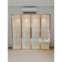 ราคา ตู้โชว์ดาวน์ไลท์ ตู้โชว์กระจก ตู้โชว์โมเดล ปรับระดับชั้นได้กว้าง 240 ซม.สวยหรูหรามีไฟดาวน์ไลท์สีัวอร์มไว (ออกใบกำกับภาษี (26075908248)