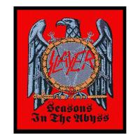 ราคา อาร์มติดเสื้อวง Slayer Standard Patch: Seasons In The Abyss Eagle ลิขสิทธิ์ของแท้ UK (44355481322)