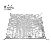 ราคา Naturehike Thailand เสื่อปูพื้นแบบอลูมิเนียมฟรอยด์ Multifunctional PE aluminum foil moisture-proof floor mat NH20FCD03 (8447744849)