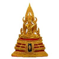 ราคา พระพุทธชินราช หน้าตัก 2 นิ้ว ฐาน 3 นิ้ว สูง 5 นิ้ว เนื้อไฟเบอร์กลาส พ่นทอง (3832788442)