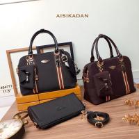 ราคา ✨พร้อมส่ง✨กระเป๋าอชิการ์เด้นASKDแบบใหม่ล่าสุด"ทรงสะพายข้าง3ช่องซิป" ผ้าแคนวาสอย่างหนา ขนาด11.5นิ้วงานเซตคุ้ม3ใบ (21638069002)