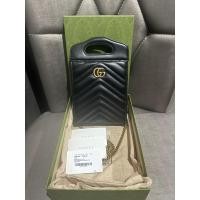ราคา New Gucci GG Marmont Top Handle Mini Bag (21673178584)