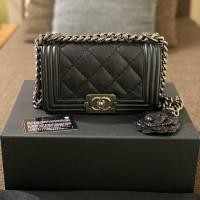 ราคา Chanel Boy 8” มือ2 สภาพดีของแท้100% (6006489726)