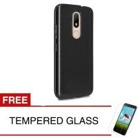 ราคา เคสสําหรับ Motorola Moto M / XT1663 - Slim Soft Case - Solid Black + ฟรีกระจกนิรภัย (29637367463)