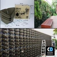 ราคา สวนแนวตั้ง ระบบกระถาง ติดตั้งง่าย กระถางใหญ่ (9476536073)