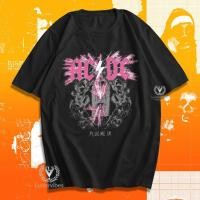 ราคา แฟชั่น [100% Cotton]Kaos Band / Kaos ACDC Plug Me In / Baju Musik AC DC Metal Rock Vintage / Tshirt Distro Lunar / 8038 (19791810894)