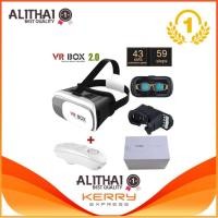 ราคา Alithai VR Box 2.0 VR Glasses Headset แว่น 3D สำหรับสมาร์ทโฟนทุกรุ่น (White) แถมฟรี Remote Joystick (6481937504)