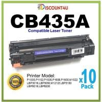 ราคา **Pack10** Discount4U .. ตลับหมึกเลเซอร์เทียบเท่า CB435A CE285A / 35A /85A / 36A / 78A for HP P1006/P1005 (4116855916)