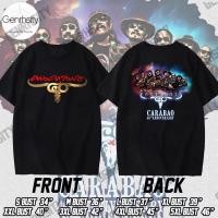 ราคา 2024【NEW】(YUYU) TEE Carabao เสื้อส้นตีนเล็กคาราบาว เสื้อยืดผู้ชาย พิมพ์ลายวินเทจ อาร์มนักชิว Oversize Tops คาราบาว สาม (25215913207)
