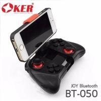 ราคา OKER JoyStic Bluetooth Gamepad จอยเกมส์บลูทูธสำหรับมือถือ andriod Only รุ่น BT-050 #1138 (549252278)