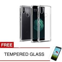 ราคา เคสกันกระแทกสําหรับ Xiaomi Redmi Note 6 Pro - 6.26 นิ้ว - ใส - ฟรีกระจกนิรภัย (41003808303)