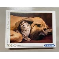 ราคา Clementoni Juzzle Cuddles จิ๊กซอว์มือสอง 500 ชิ้น (24807212867)