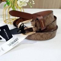 ราคา แท้ พร้อมส่ง เข็มขัดผู้หญิง COACH F78179 SIGNATURE BUCKLE BELT (20981476843)