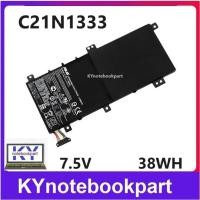 ราคา BATTERY ORIGINAL ASUS แบตเตอรี่ ของแท้ ASUS X454 R554l / Transformer TP550 TP550LA TP550LD C21N1333 (25777092803)
