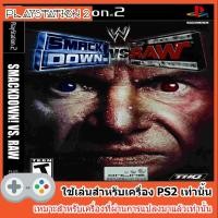 ราคา แผ่นเกมส์ PS2 - WWE SmackDown vs Raw (3912619417)