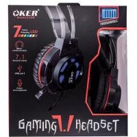 ราคา OKER รุ่น G328 Gaming Headset 7.1 usb(เปลี่ยนไฟได้7สี)Surround Sound (1798968418)
