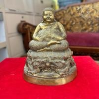 ราคา พระสังกัจจายน์ ปางอุ้มทรัพย์ เนื้อทองเหลือง ฝั่งหลวงพ่อเปิ่น เพชรพลอย พระงานเก่า งานสวยมาก ละเอียด ผิวเดิม (29657300976)