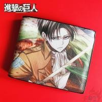 ราคา ❀ อะนิเมะ Levi·Ackerman Mikasa Ackerman - กระเป๋าสตางค์ Attack On Titan ❀ 1Pc Wings of Liberty Retro PU Wallet กระเป๋าสตางค์แฟชั่น (26786957581)