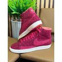 ราคา รองเท้าผ้าหุ้มข้อไนกี้ สีแดงอมชมพู ไซส์36.5 23เซน (24702938013)