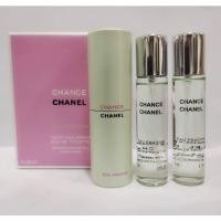 ราคา น้ำหอม Chance Chanel Eau Fraiche Twist and Spray 20 ml.x 3 *กล่องขาย*【ของแท้ 100 % 】ส่งฟรี (17602443464)