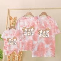 ราคา พ่อแม่เด็กและผู้ใหญ่จับคู่ครอบครัวมัดย้อมเสื้อผ้าครอบครัวสมาชิกกลุ่มวันหยุดชุดพ่อแม่และลูก (27178407695)