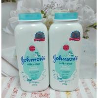 ราคา แป้งทาตัวJohnson's milk&rice200g2ชิ้น (3953980310)