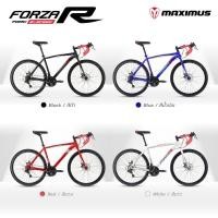 ราคา จักรยานเสือหมอบ MAXIMUS รุ่น FORZA-R ชุดเกียร์ SHIMANO 21SP เฟรมเหล็ก แข็งแรงทนทาน (4953560510)