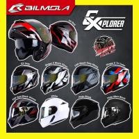 ราคา หมวกกันน็อคยกคาง Bilmola | Explorer 2022 มีแว่นด้านใน ส่งฟรี 320SP OUTLET (27713915909)