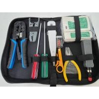 ราคา ZEN ชุดกระเป๋าเครื่องมือติดตั้งสาย LAN คีมเข้าหัวแลน RJ45 RJ11 พร้อมที่เทสสาย LAN ครบชุด รุ่นUS-8030 ด้ามฟ้า พร้อมส่ง (40157060300)