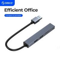 ราคา Orico USB 3.0 Hub Mini USB Hub Splitter 5Gbps 5 พอร์ตPD60Wอะแดปเตอร์IMac Pro MacBook Air Mac (BHC2) (20170678642)