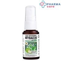 ราคา สเปรย์พ่นคอ มายบาซิน สูตรแอปเปิ้ล 15 มล. Myherbal MyBacin with Zinc Greater เกร๊ทเตอร์ฟาร์ม่า 15ml [PC] (26123488928)