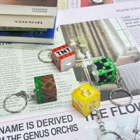 ราคา Minecraft Block Night Light พวงกุญแจการ์ตูน Creeper ตุ๊กตาพลาสติกจี้พวงกุญแจรถกระเป๋าเป้สะพายหลัง Key เด็กผู้ใหญ่ของขวัญวันเกิด (28668950624)