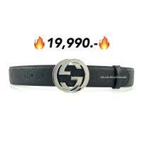 ราคา New gucci belt เข็มขัด หนังปั๊ม สวยมาก (27418291969)