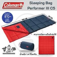ราคา ถุงนอนแคมป์ปิ้ง Coleman JP Sleeping Bag Performer III C5 (44357168572)