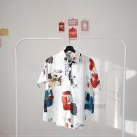 ราคา เสื้อฮาวาย ชาย / เสื้อฮาวาย หญิง เสื้อเชิ้ตสไตล์เกาหลี UNS02 (9742631697)