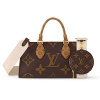 ราคา LOUIS VUITTON หลุยส์วิตตอง ดอกไม้เก่าคลาสสิก handbag แฟชั่น ใช้งานได้จริง กระเป๋าถือ （circular coin purse） (28226471394)