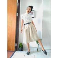 ราคา กางเกงกระโปรงผ้าพริ้ว5ส่วน (11807737015)