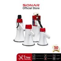 ราคา Sonar Megaphone โทรโข่ง รองรับการอัดเสียง มีไซเรน Bluetooth รวมรุ่น (20840565698)