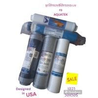 ราคา ไส้กรองน้ำระบบroขนาด150gpdยี่ห้อ AQUATEK (23789162719)