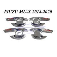 ราคา (4ชิ้น) ถาดรองมือเปิดประตู อีซูซุ MU-X ปี 2014 2016 - 2020 ถ้วย/ เบ้ารองมือเปิดประตู (โลโก้แดง) Isuzu SUV Door Bowl (2959616908)