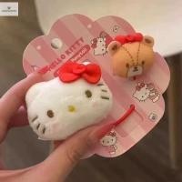 ราคา Cod Sanrio Kawaii Hello Kitty All-Matchหัวเชือกการ์ตูนหวานตุ๊กตาหมีเชือกผมผมหางม้าสูงอุปกรณ์เสริมผมสาวของขวัญใหม่ (26018727089)